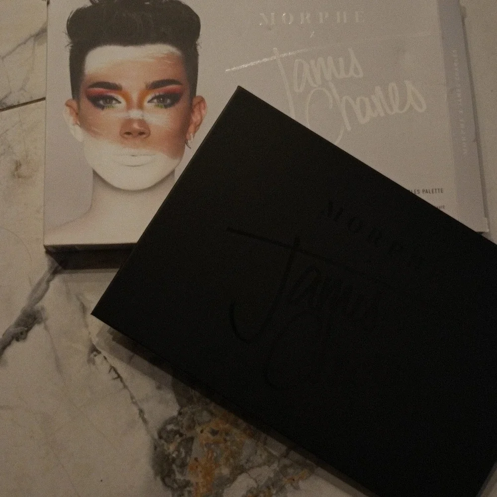 Morphe The James Charles Authentic Eyeshadow Palette Full size Rare Glam Womens